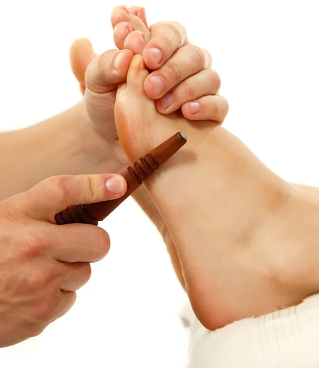 Terapia reflexología podal